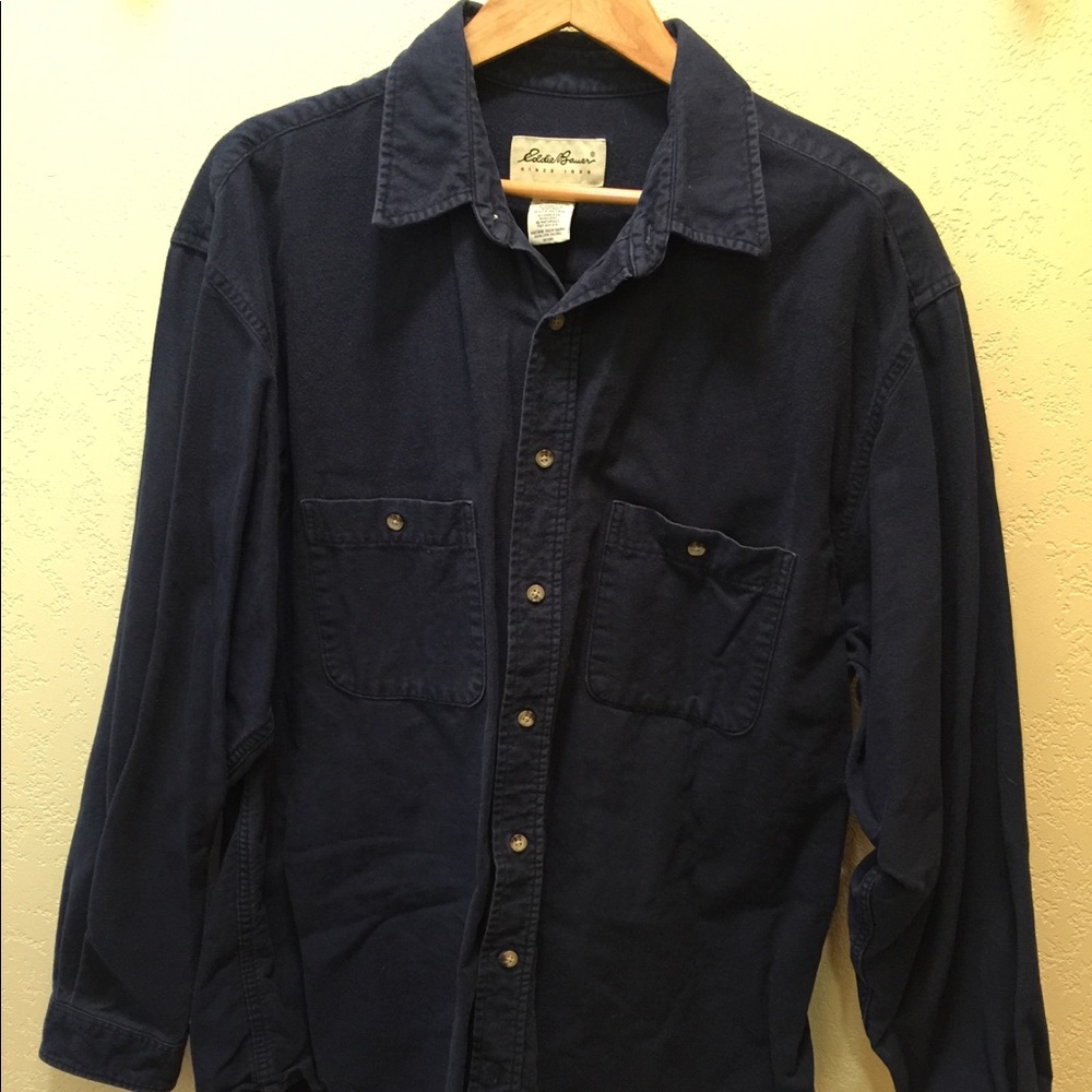 Men’s Eddie Bauer Large Tall Flannel Shirt